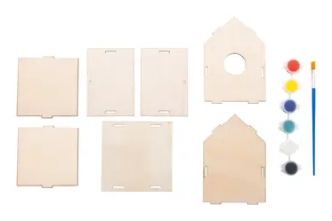 DIY kućica za ptice AP808157 natural 99×97×130 mm-1