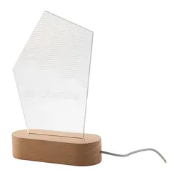 Trofej s LED svjetlom, custom oblik AP716909