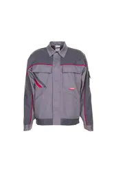 Planam HIGHLINE, radna jakna, zinc/slate/red, 42