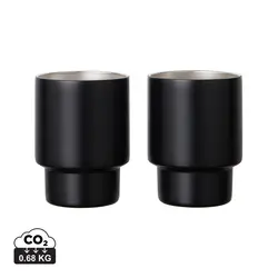 VINGA Nagano set šalica V43205 black-0