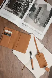 VINGA Bosler RFID etui za putovnicu V82005 brown-5