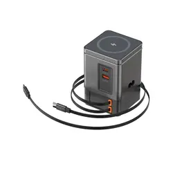 Urban Vitamin punjač 105W s kablovima P309.54 grey-14