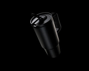 Embrace Leakproof termos šalica 900ml P437.34 black-10