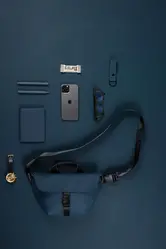 VINGA Baltimore torbica V76301 navy-3