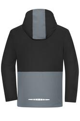 Hardshell radna jakna JN1878 black/metal-grey XS-3
