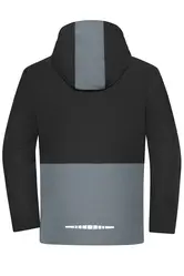 Hardshell radna jakna JN1878 black, grey XS-3