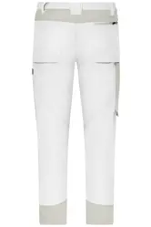 Radne hlače ''4-way stretch'' JN1884 grey, white 42-3