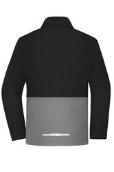Radna softshell jakna JN1886 black/metal-grey XS-3
