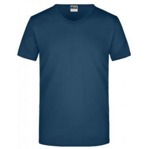 T-shirt slim fit majica na V-izrez JN912